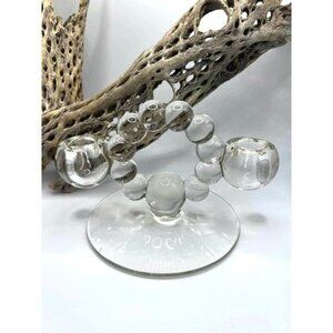 Vintage Imperial Glass Candlewick Candlestick